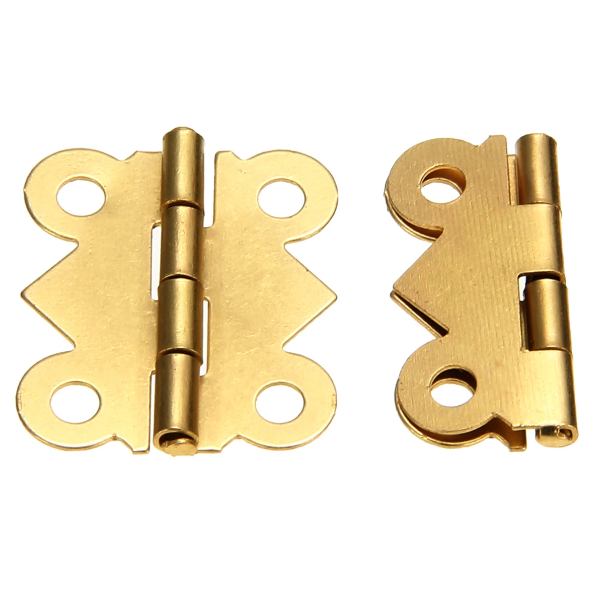 10 шт. Мини Бабочка железные петли ящика для шкафа украшения с изображением дверей