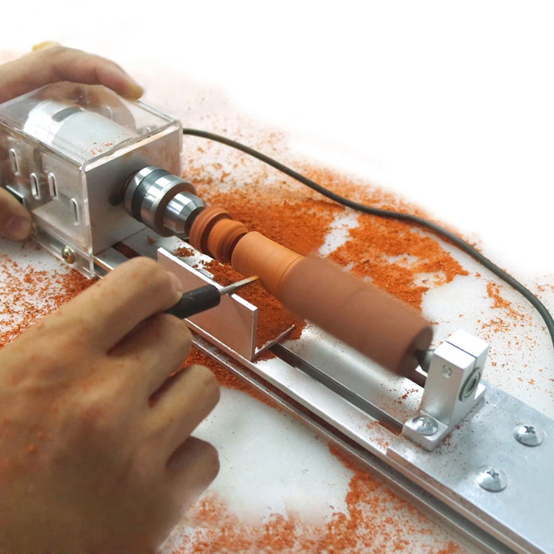 

DIY Lathe Polishing Drill Rotary Tool 100W Mini Beads Machine Miniature Lathe Buddha Pearl Lathe Beads Wood Working