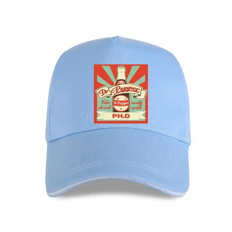 

Бейсболка Dr Pepper для подростков, Стильная черная бейсболка с винтажным логотипом
