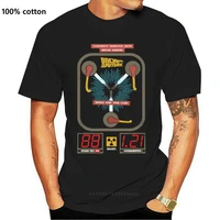 back to the future flux capacitor science mens t shirt time travel movie black popular tagless tee shirt