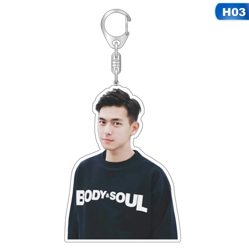 Go кальмар li xian акриловый idol брелок переносной держатель для ключей модный брелок с подвеской для сумки Шарм
