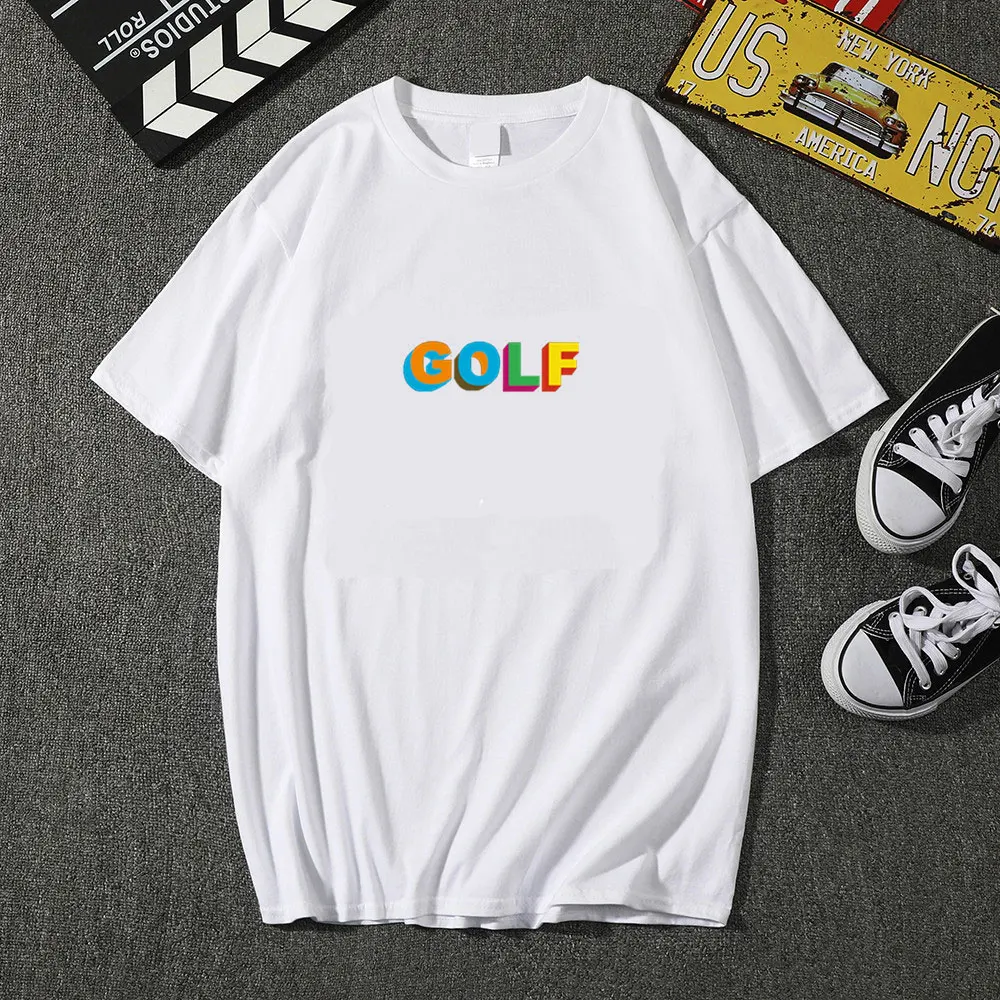 Новинка 2020 футболка с принтом Тайлера Творца гольфа Ван цветов кошки рэп музыка