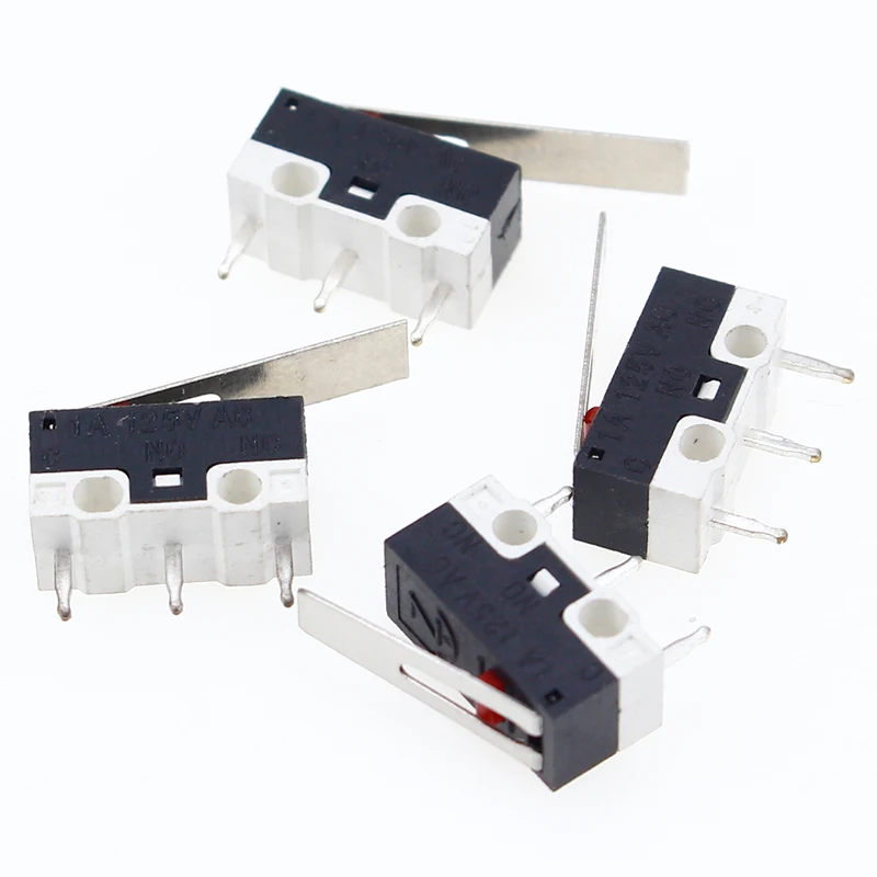 20 шт./лот микро кнопочный переключатель 3 Pin 1A 125V AC Mini Light Touch Switch для мыши |
