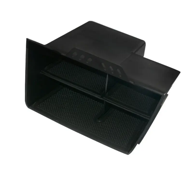 

ABS Storage Box Black Car Central Console Interior Organizer Plastic Center