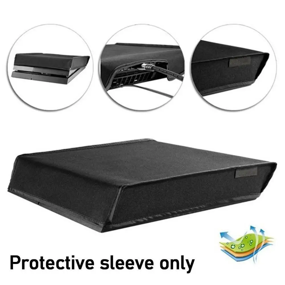 Пылезащитный чехол для Sony Playstation 4 PS4 Pro slim Консоль мягкая Пыленепроницаемая