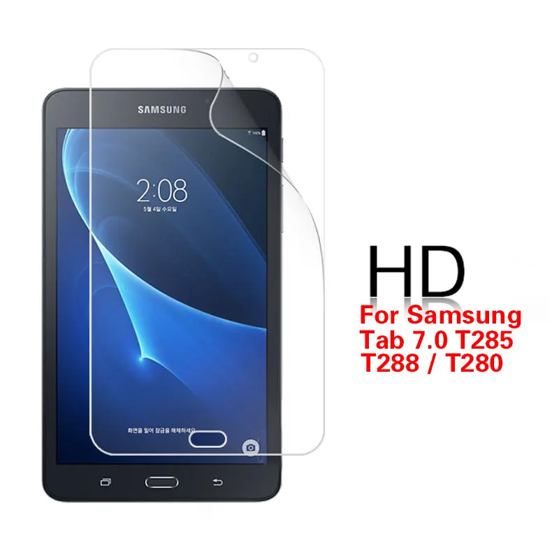 Прозрачная глянцевая пленка HD для Samsung Galaxy Tab A 7 0 10 1 2016 T285 T280 T288 дюймов дюйма