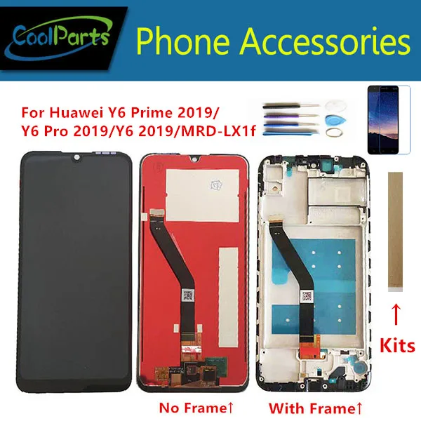 6,0" для huawei Y6 Prime Y6 Pro Y6 MRD-LX1f ЖК-дисплей+ сенсорный экран дигитайзер Датчик с рамкой