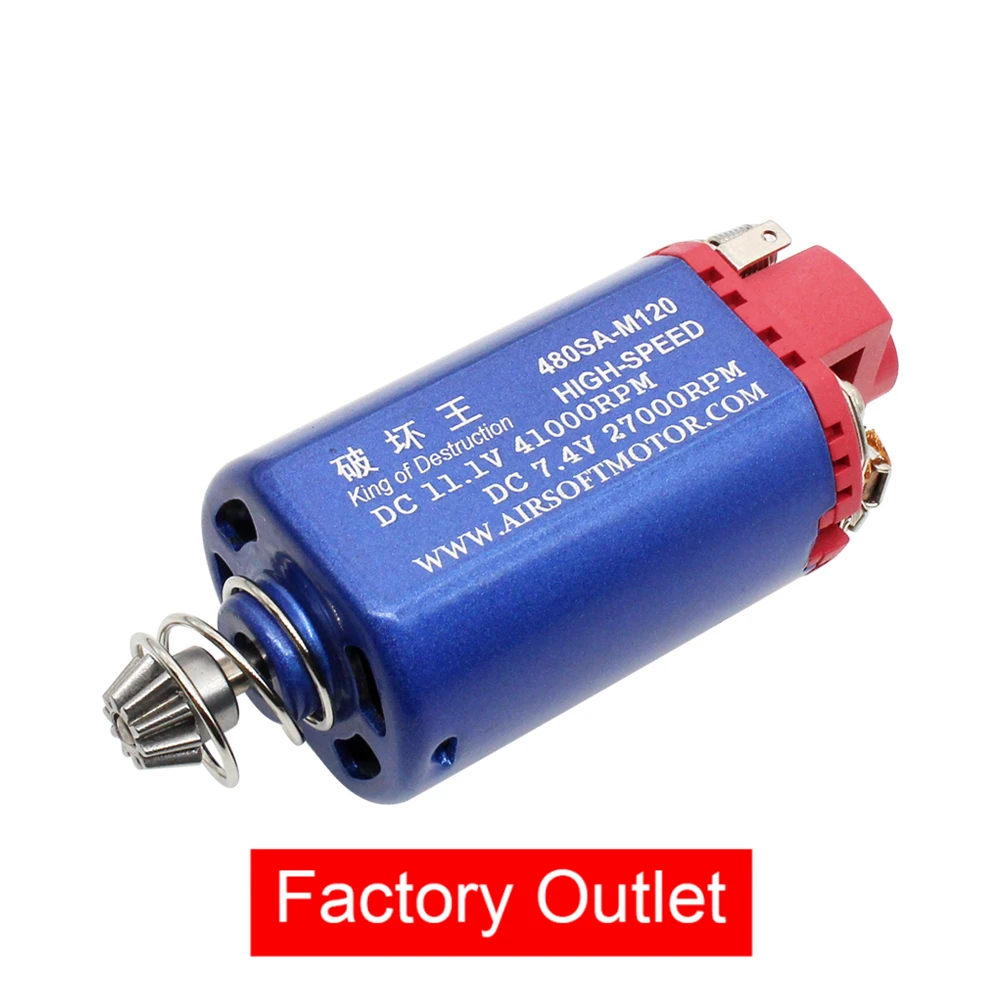 Двигатель Chihai Φ M120, высокоскоростной редукторный двигатель постоянного тока с короткой осью 41000 об/мин для Gel Blaster, коробка передач 3