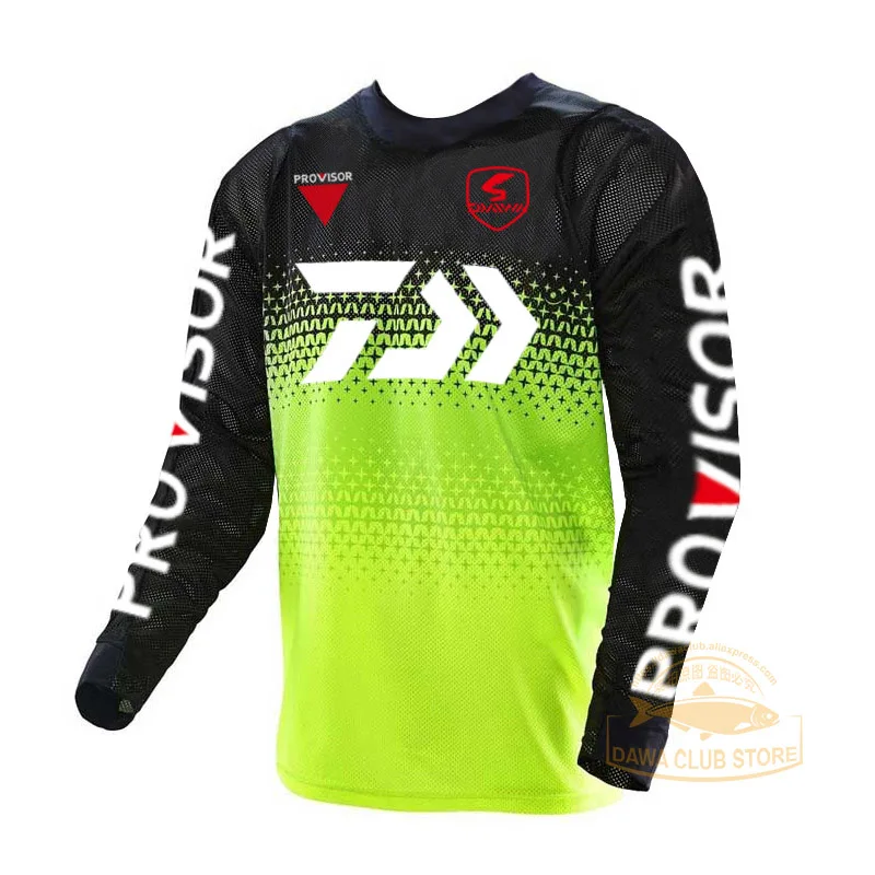 

2021 Summer Autumn Long Sleeve Fishing Cycling Shirt Breathable Sportswear Fishing Jersey Sunscreen Quick Dry Fishing Clothing