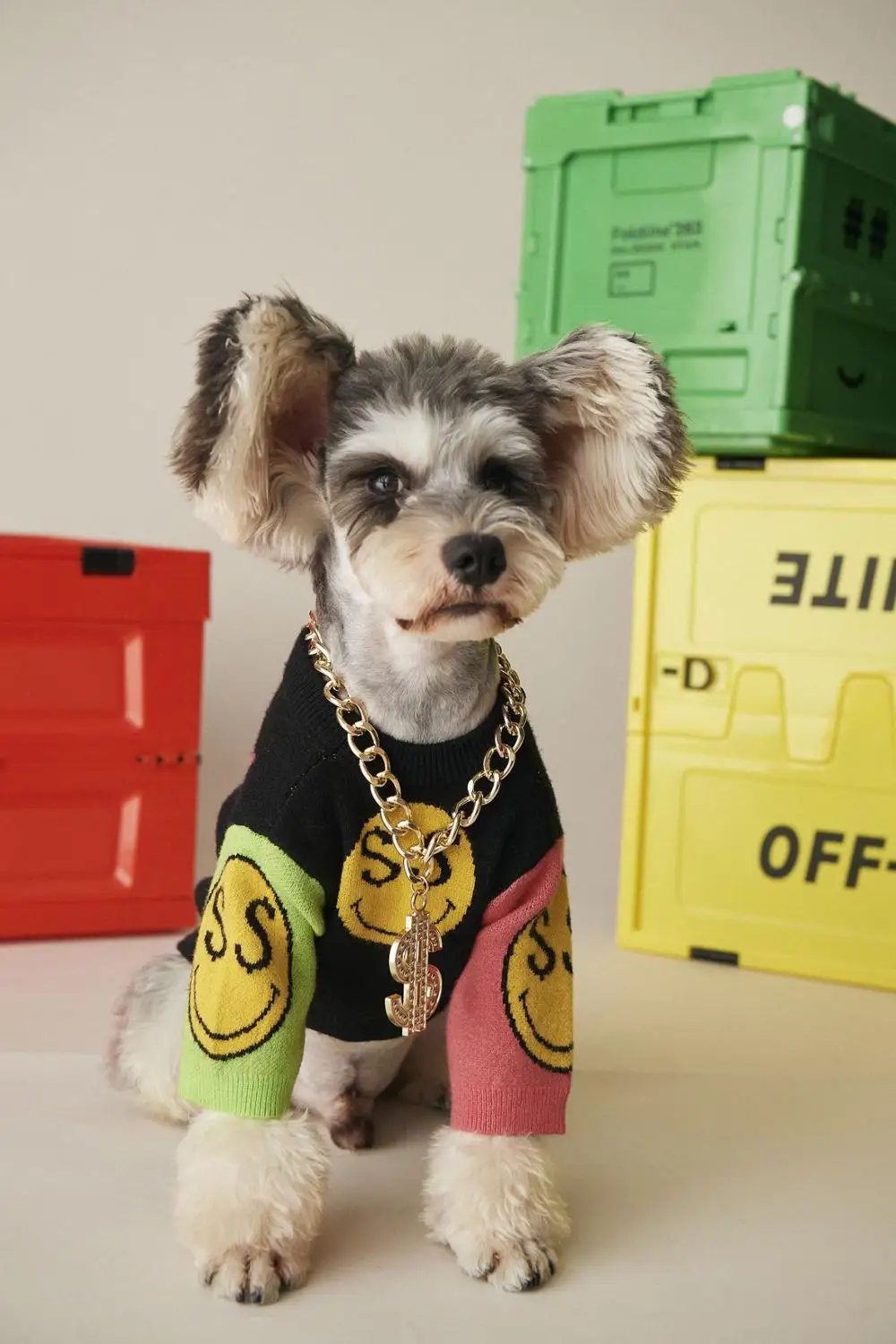 Зимний утепленный свитер для домашних животных Одежда собак Кофты щенков Кошки