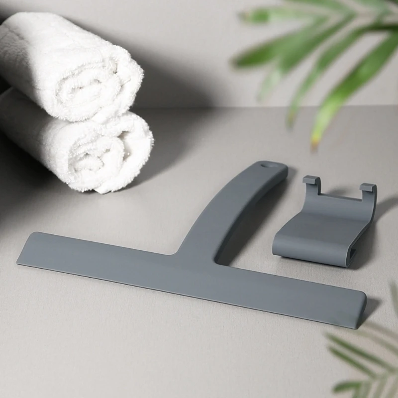 Прямая поставка скребок для душа стеклоочистителя с силиконовым крючком