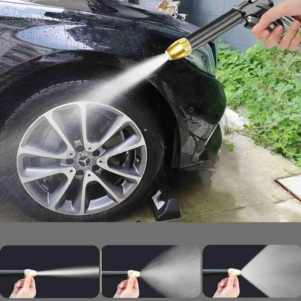 

High Pressure Power Water Gun Car Washer Water Jet Garden Washer Hose Wand Nozzle Sprayer Watering Spray Sprinkler Cleaning Tool
