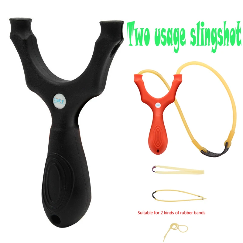 

Рогатка для стрельбы карманная с большим бантом, высокоточная Рогатка без галстука, Рогатка с плоской резиновой лентой, катапульта, охотнич...