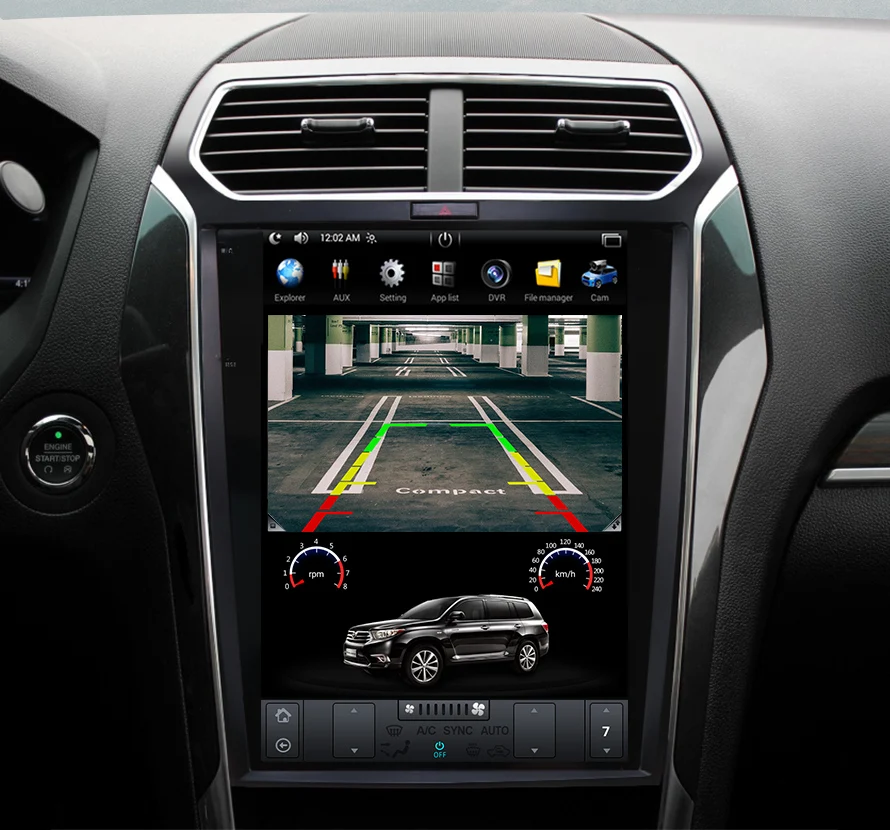 Tesla стиль Android 7,1 Автомобильный плеер gps навигация для Ford Explorer 2G 3 2G 2011 2012 2013 Автомобильный мультимедийный аудио стерео