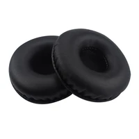 new ear pads for audio technica ath sj5 sj3 sj33 sj55 es7 pc161 headphone earpads soft leather foam sponge earmuffs accessories