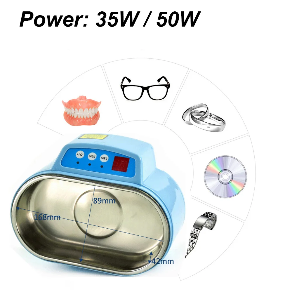 Ультразвуковой очиститель для ювелирных изделий 110 В/220 В|Ультразвуковые