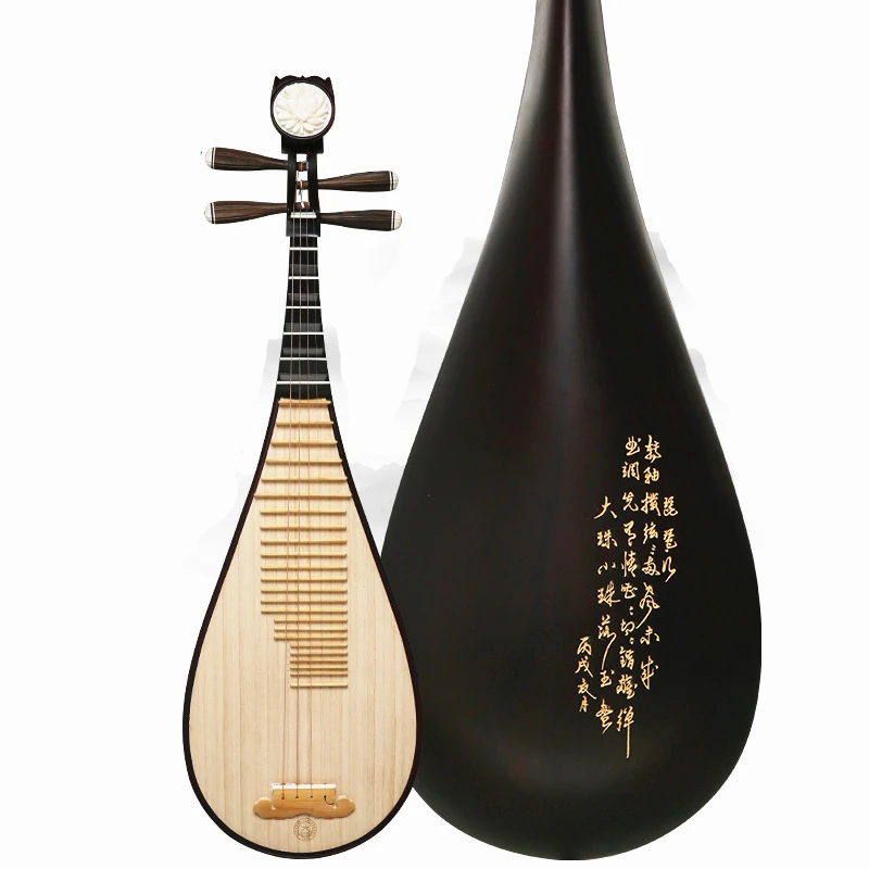 Verkaufen Chinesische Laute Pipa Palisander Nationalen String Musik Instrument Pi Pa Berühmte Marke Erwachsene Spielen Pipa Mit Voller Pipa Zubehör