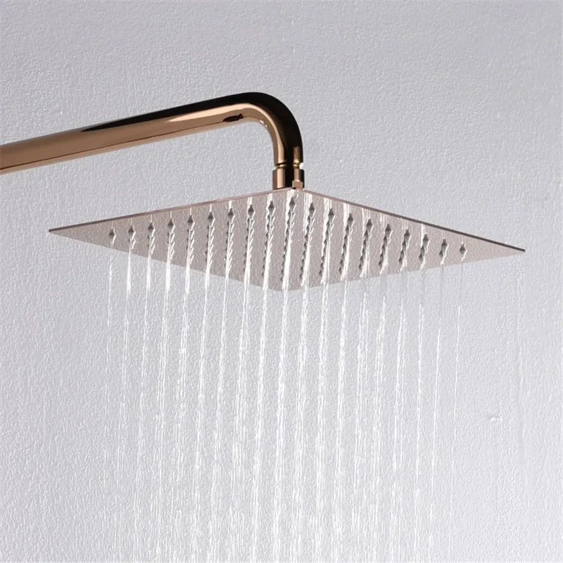 Медные смесители для душа ванной комнаты настенные горячей и холодной воды с