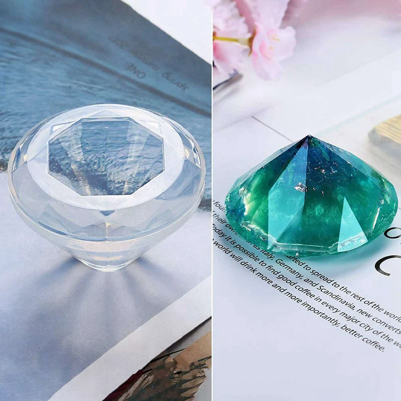 

3 Pcs 3D Flower Moulds & 22 Pcs Resin Casting Molds Includes Sphere/Square/Diamond/Pyramid/Stone Shapes/Water Drop/Rings