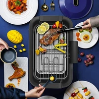 Electric Grill Indoor Smokeless Portable Food Barbecue Grill Barbecue Accessories Tool oven furnace picnic barbecue Stove