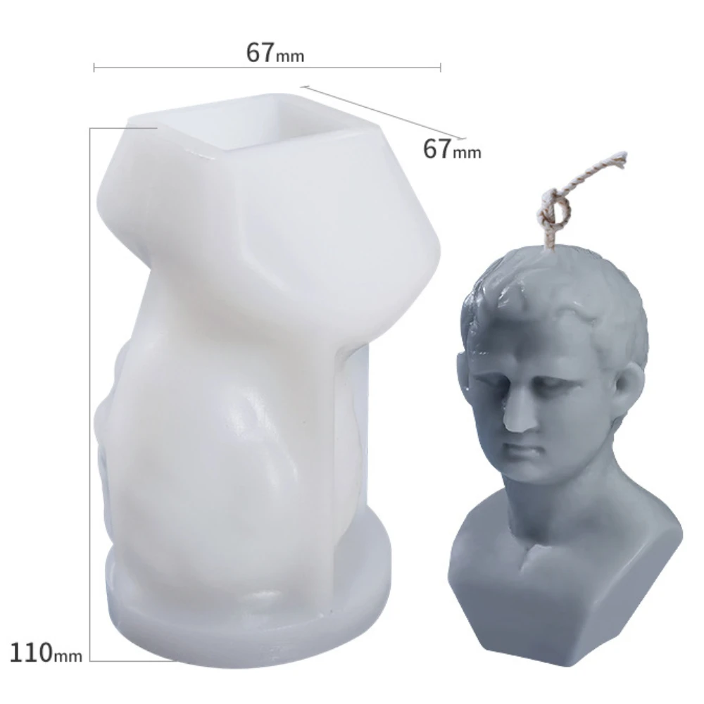 Силиконовая форма для свечей сделай сам Большая Ювелирная в виде Западной