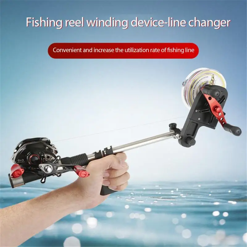 

Бесплатная Регулировка Намотки лески 3.6X Высокоскоростной 3,6: 1 Катушка лески намотки рыболовной лески рециклер Рыболовная катушка