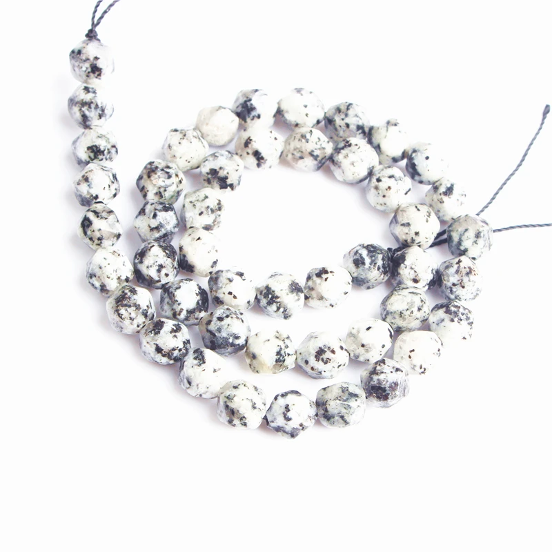 

Lingxiang naturally carves small flat Tianshan blue Stone loose beads for jewelry DIY stone bracelets and necklaces