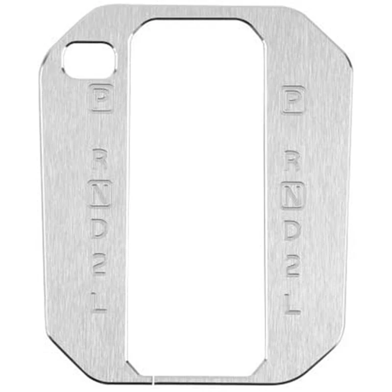 Gear Shift Box Panel Cover Trim Fit for Suzuki Jimny 2019 2020 Car Interior Accessories, Silver