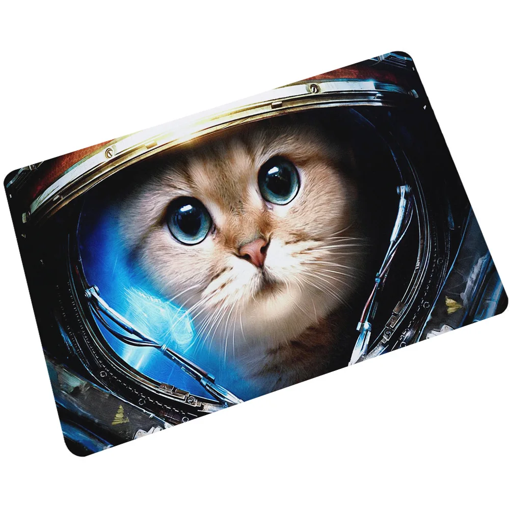 Zeegle коврик для двери резиновый ковер и Нескользящие Коврики напольный 3D кошачий