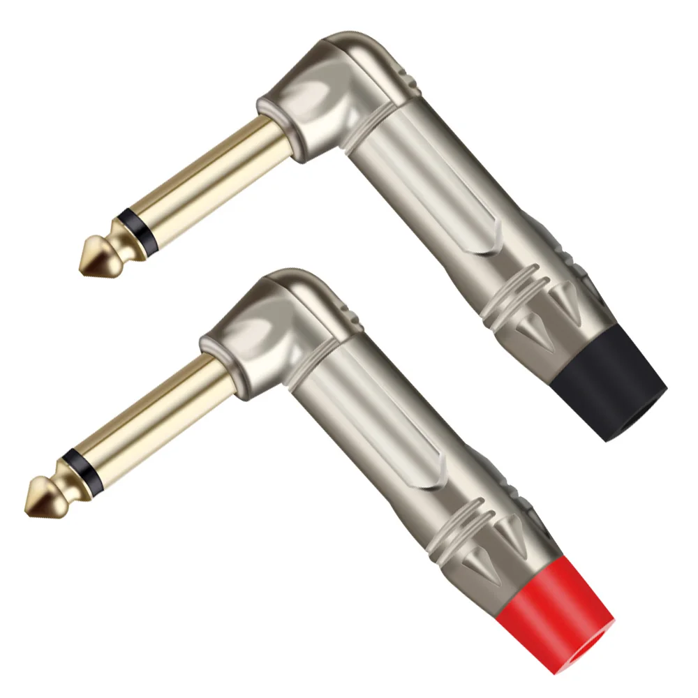 

10 шт. прямоугольный моно разъем 6,35 мм 6,3 мм Штекерный разъем позолоченный 3,5-дюймовый Штекерный микрофон