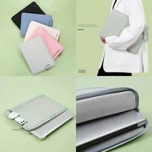 Laptop Bag Sleeve Laptop Case For Macbook Air Pro 13 14 15 15.6 For Asus Acer Dell HP Xiaomi Lenovo Waterproof Computer Cover