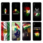 Черный чехол из ТПУ для Xiaomi Redmi 7A 8 8A 9 9A 9C, чехол для Redmi Note 8T 8 Pro T Note 9 9S 9 Pro, чехол с флагом Курдистана