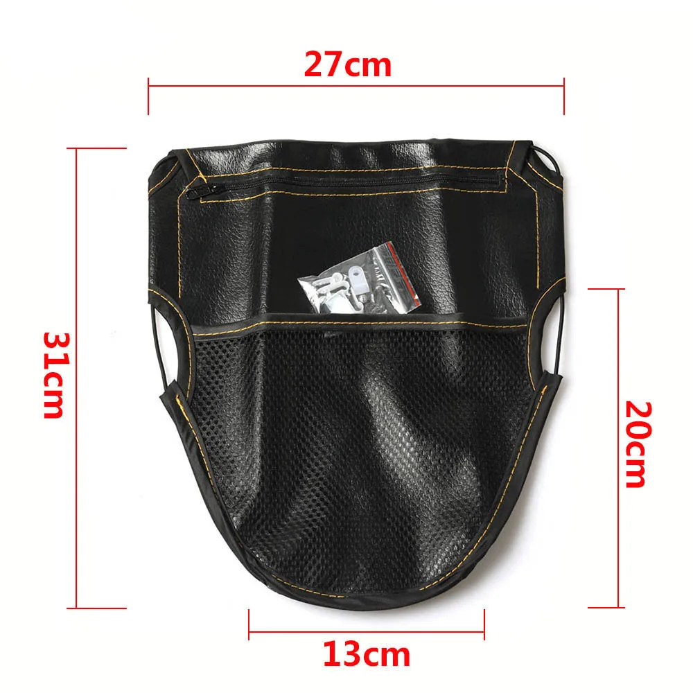 

Motorcycle Scooter Seat Bag Scooter Under Seat Storage Pouch Bag Organizer Leather For TMAX XMAX PCX NVX 155 VESPA NVX155 PCX150