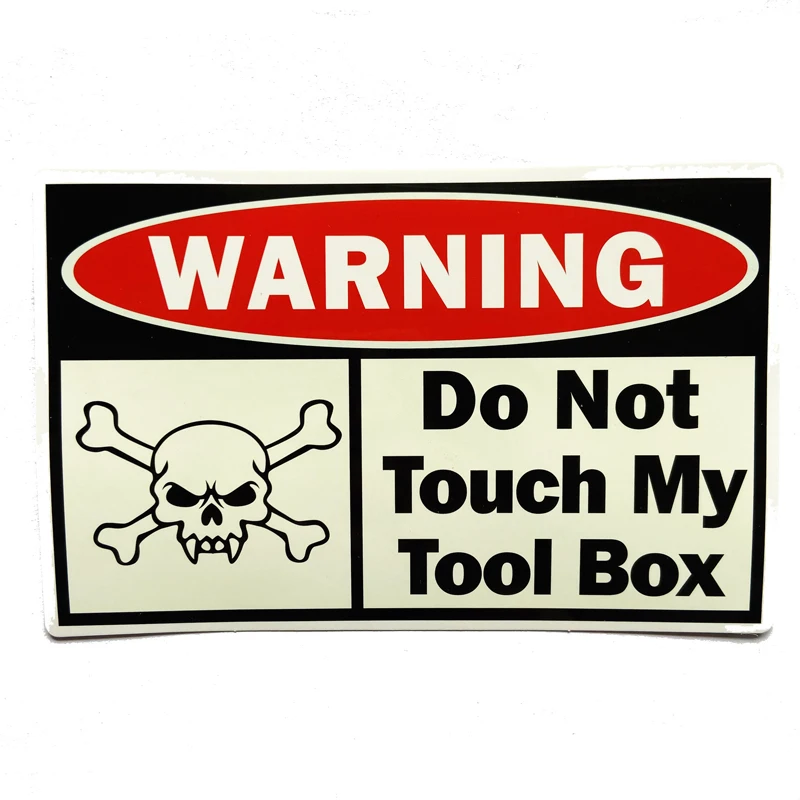 1 шт. Предупреждение безопасности Водонепроницаемый Граффити автомобиля Стикеры