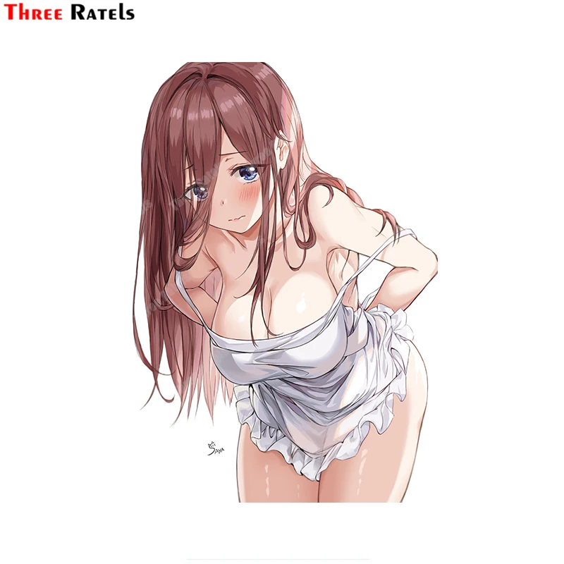 Three Ratels A677 Nakano Miku Go Toubun No Hanay Stickers Toys For Mobile Phone Laptop Luggage Skateboard Anime Decal | Автомобили и