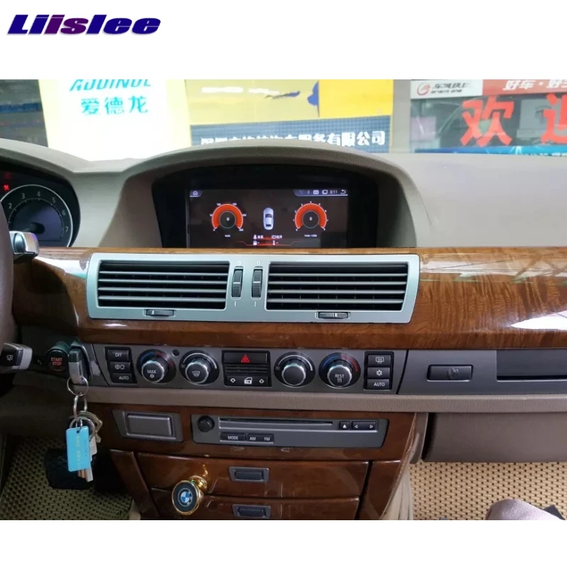 Liislee для BMW 7 E65 E66 2002 ~ 2009 CCC EVO ID6 стиль Автомобильный мультимедийный GPS аудио медиа