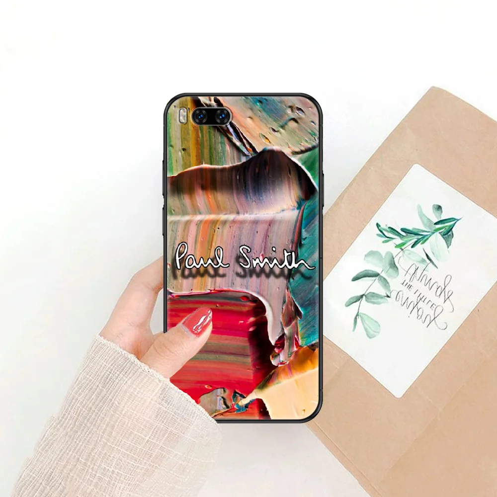 

paul fashion brand smith Phone case For Xiaomi Mi Max Note 3 A2 A3 8 9 9T 10 Lite Pro Ultra black fashion back silicone