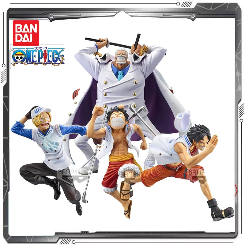 

Оригинальный пейзаж Bandai Banpresto, One Piece Dreamland Navy, Luffy, Ace, Sabo, Garp, аниме экшн-фигурка, ПВХ Коллекционная модель, игрушка