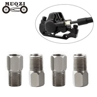muqzi 5pcs bicycle brake housing screw hydraulic disc brake oil tube pipe bolt bike m8 stainless steel hose connection screw