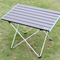 portable aluminium alloy table outdoor furniture foldable camping hiking desk traveling outdoor picnic barbecue tours table