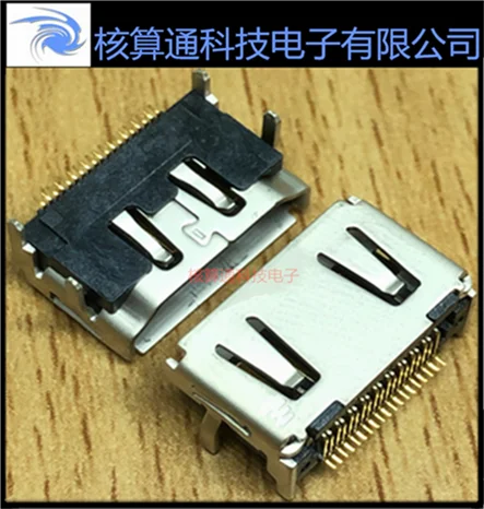 A 19 pin up sell 5-1903015-1 original USB end socket connectors HDMI connector 1 PCS can order 10 PCS a pack