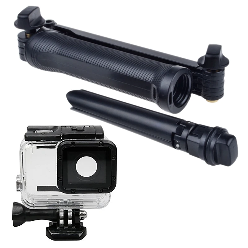 Монопод 3 секционный складной штатив тренога с креплением к руке для съемки под