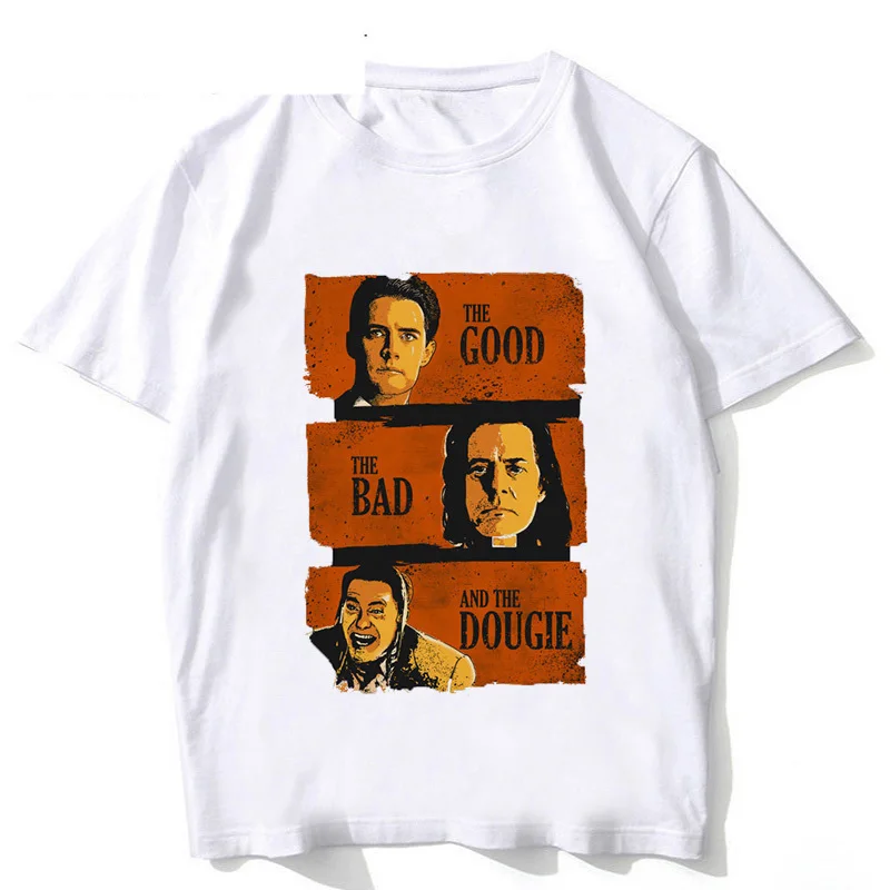 Футболка мужская хлопковая с коротким рукавом забавным мультяшным принтом |