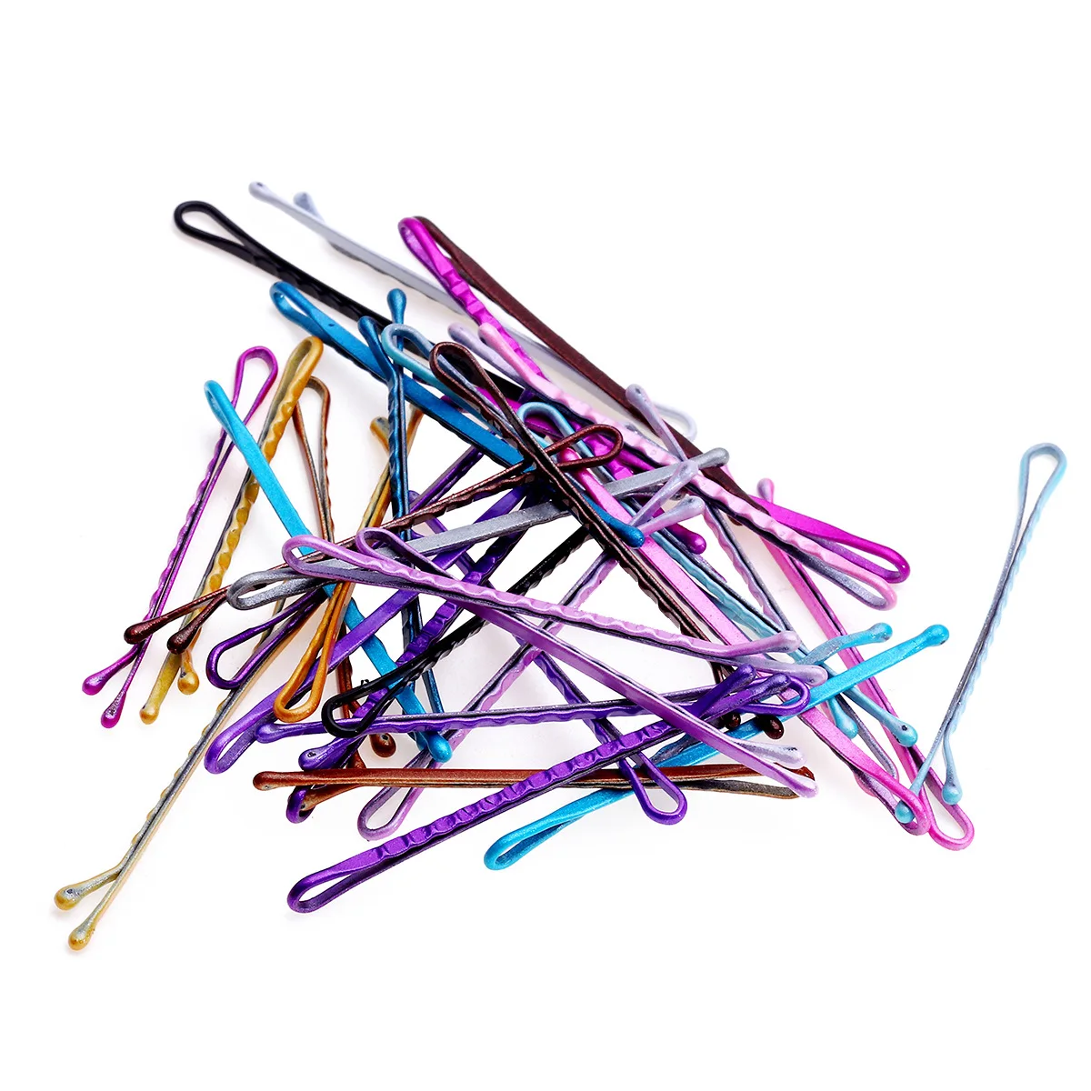 

20Pcs/Set Colorful Hair Grips Wedding Alloy Bobby Pins Hair Clip Barrette Macron Hairpins Hair Accessories Side Wire Word Folder