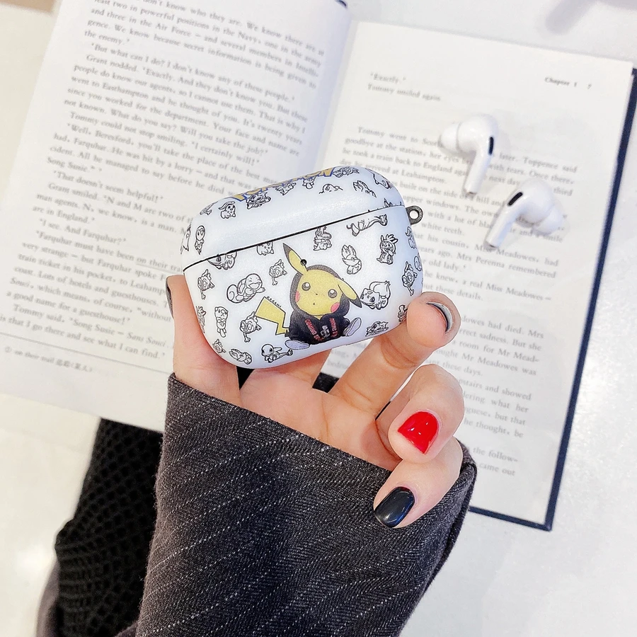 Модный чехол с надписью cutu Pikachu для Airpods Pro, чехол с беспроводной Bluetooth для apple airpod Pro 3, силиконовый чехол
