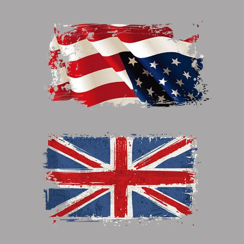 

thermal stickers iron on transfers for clothing American flag patch vinyl transfer logo badge iron on stickers on clothes fabric