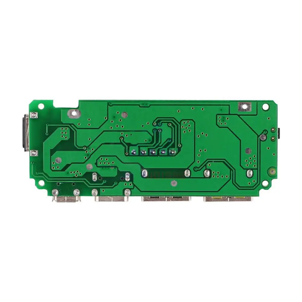 Двойной USB для зарядного устройства Lightning/Micro/Type C 18650 зарядная плата 5 в А защита от