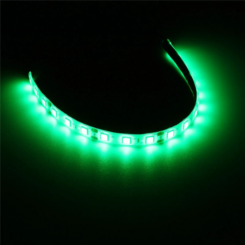 Waterproof LED Strip 5050 SMD DC12V 18 Flexible Case Strips Tape Light for PC Computer Dropshipping | Освещение