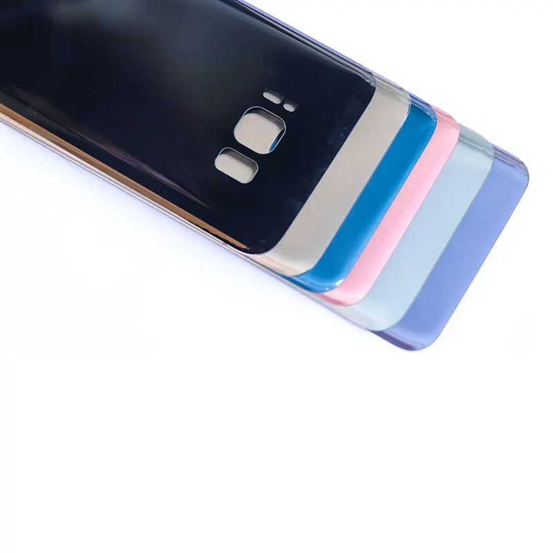 10 шт. 5 Новый чехол для аккумулятора S8 Samsung Galaxy G950 / Plus + G955 задняя крышка Задняя