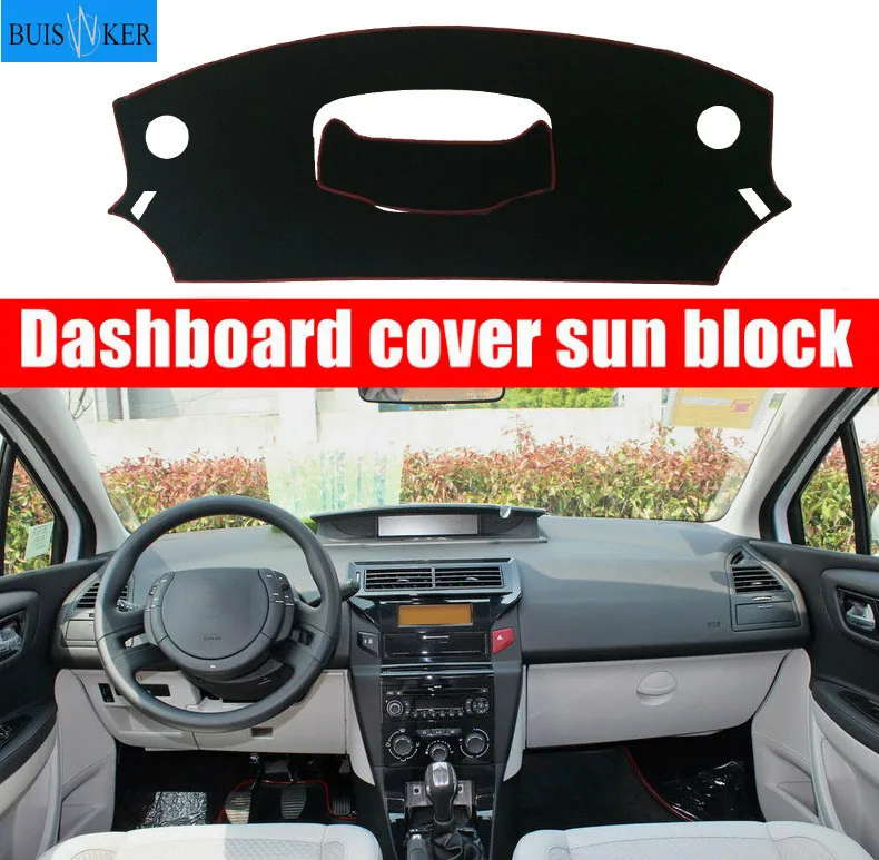 

Car Dashboard Cover Dash Mat For Citroen C4 C-Quatre 2004 2005 2006 2007 2008 2009 2010 Sun Shade DashMat Pad Dashboard Cover